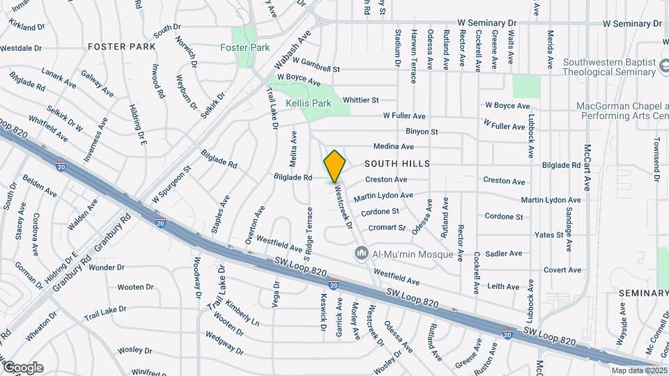 3550 Creston Ct Map and Location Details