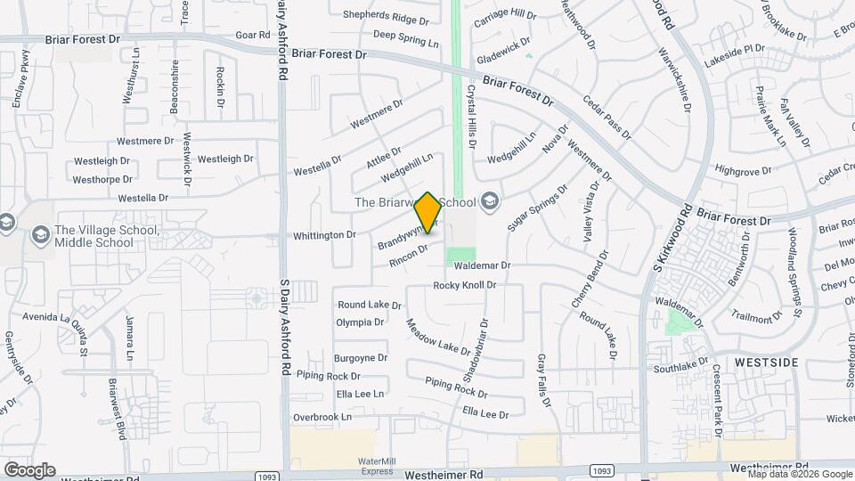 12314 Rincon Dr Mapa y Detalles de la Ubicación