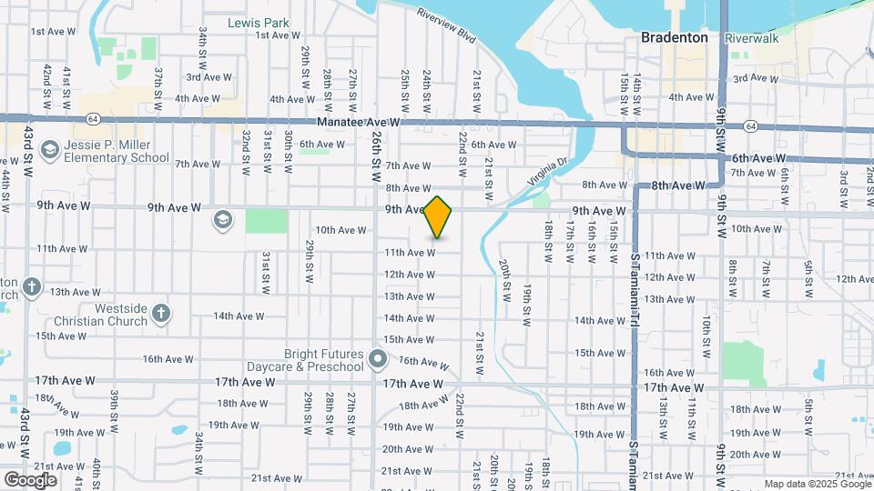 1013 23rd St W Map and Location Details