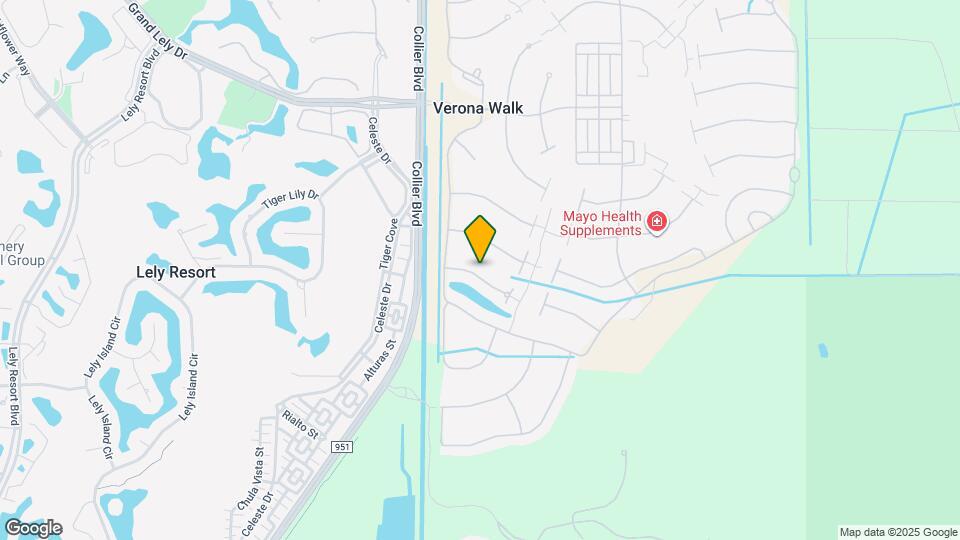 8615 Palermo Ct Map and Location Details