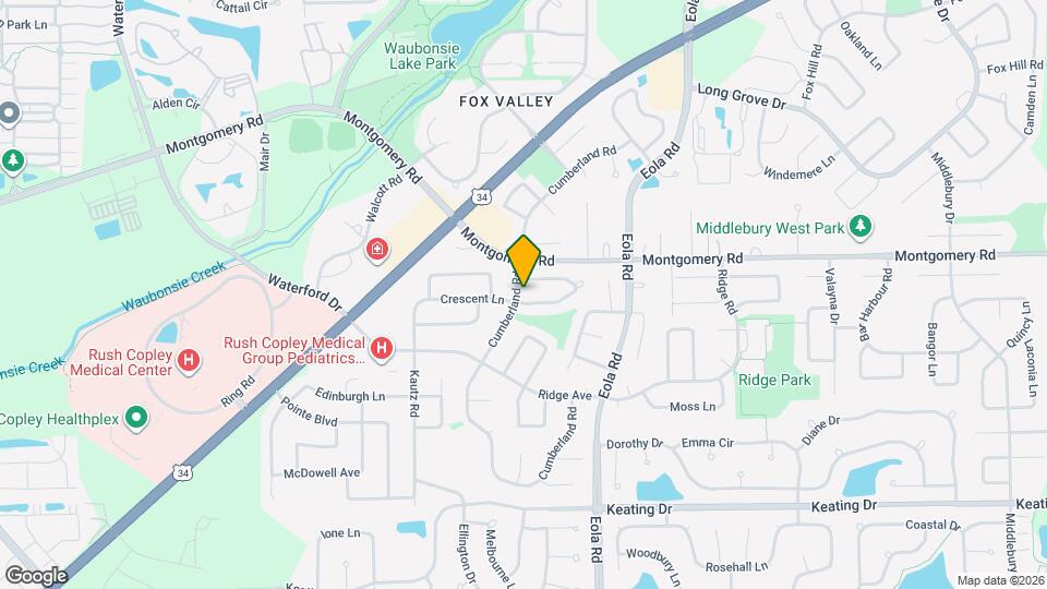 2372 Crescent Ln S Map and Location Details