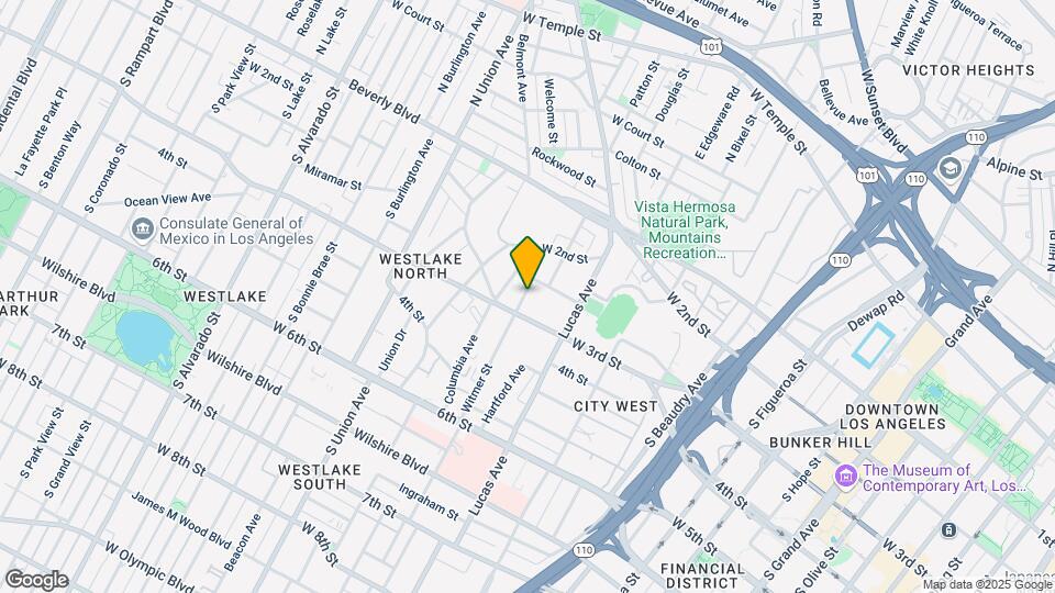 268-274 1/2 Witmer St Map and Location Details