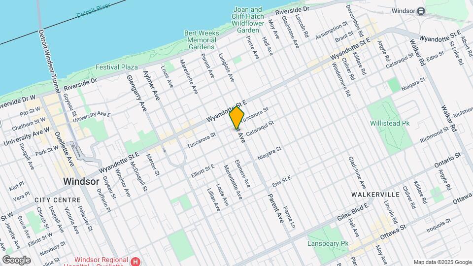 759 Parent Ave Map and Location Details