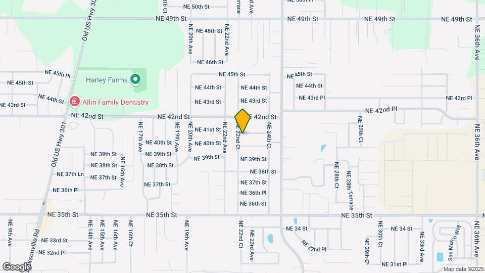 2220 NE 41st St Map and Location Details