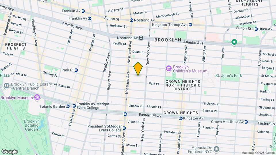 846 Prospect Pl Mapa y Detalles de la Ubicación