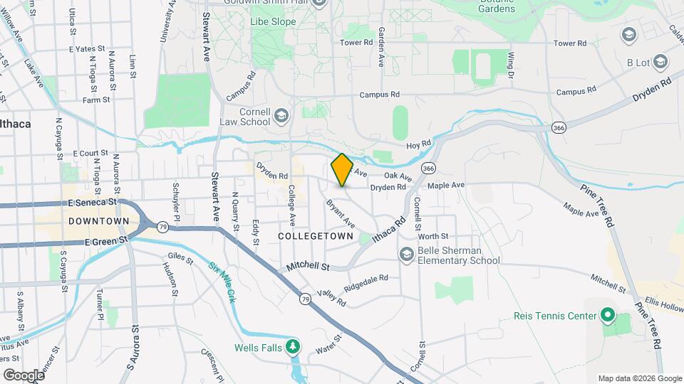 320 Elmwood Ave Map and Location Details