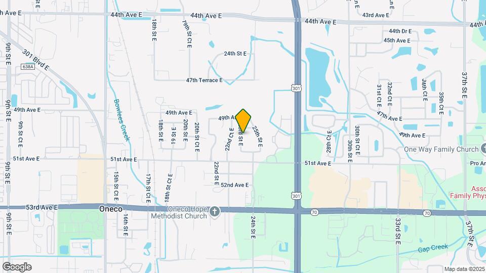 4923 23rd St E Map and Location Details