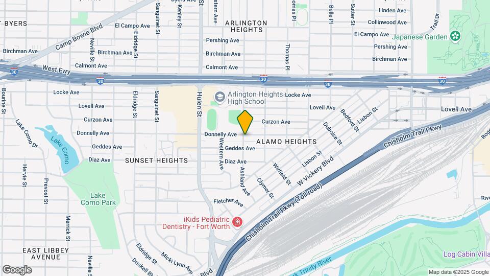 4337 Donnelly Ave Map and Location Details