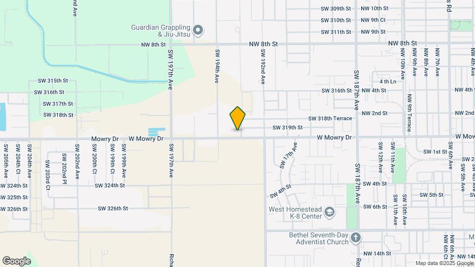 19311 SW 320th St Map and Location Details