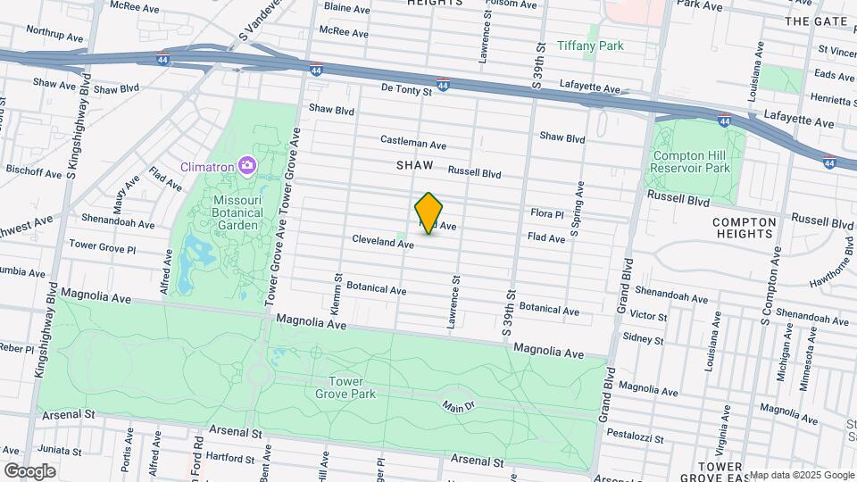 4043 Cleveland Ave-Unit -1-W Map and Location Details