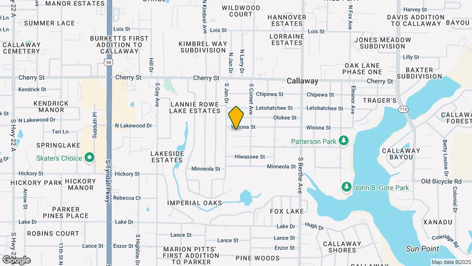 6321 Lenawee St Map and Location Details