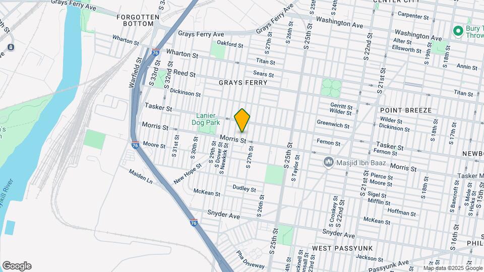 1643 S Marston St Map and Location Details