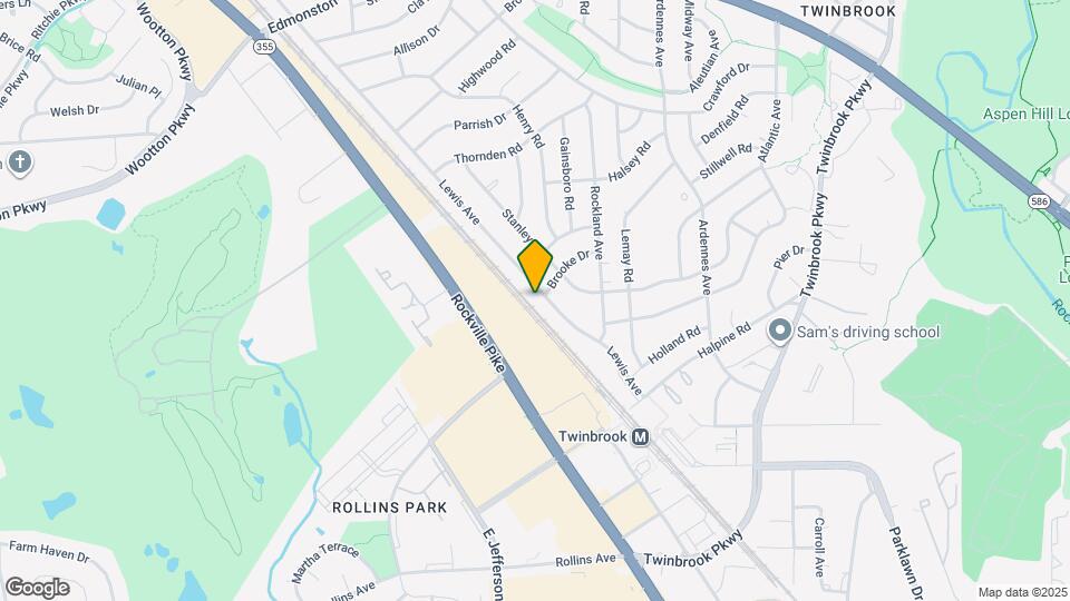 1963 Lewis Ave Map and Location Details