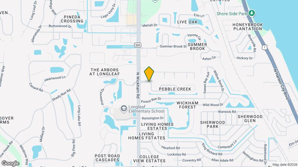 2900 Pebble Creek St Map and Location Details
