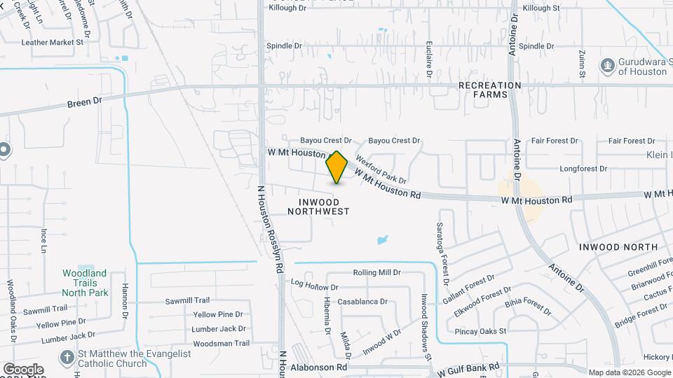 6802 Cheshire Park Rd Map and Location Details