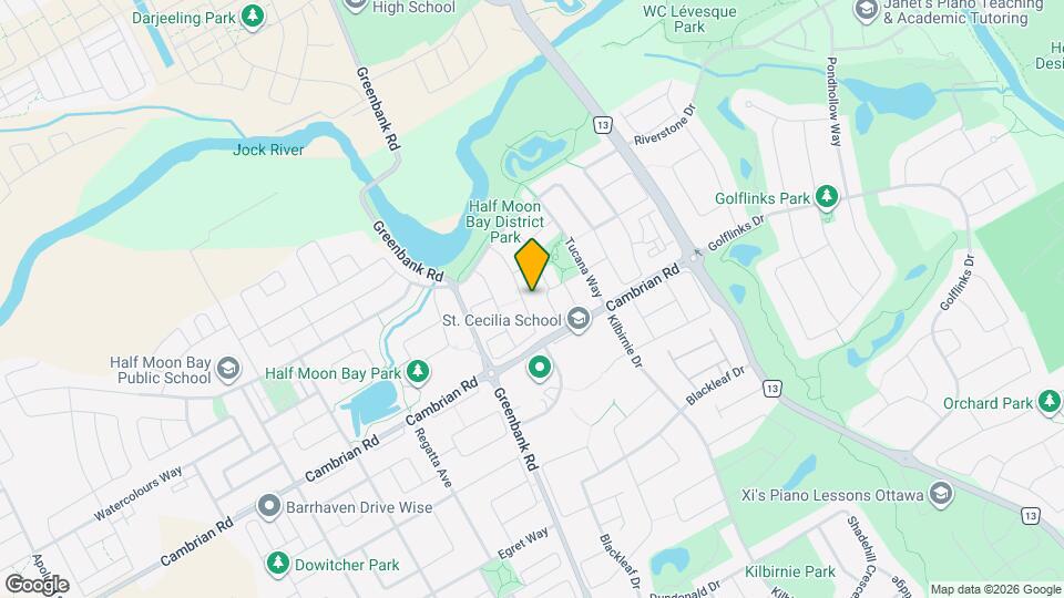 531 Carina Crescent Map and Location Details