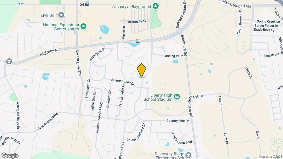 322 Countryshire Dr Map and Location Details
