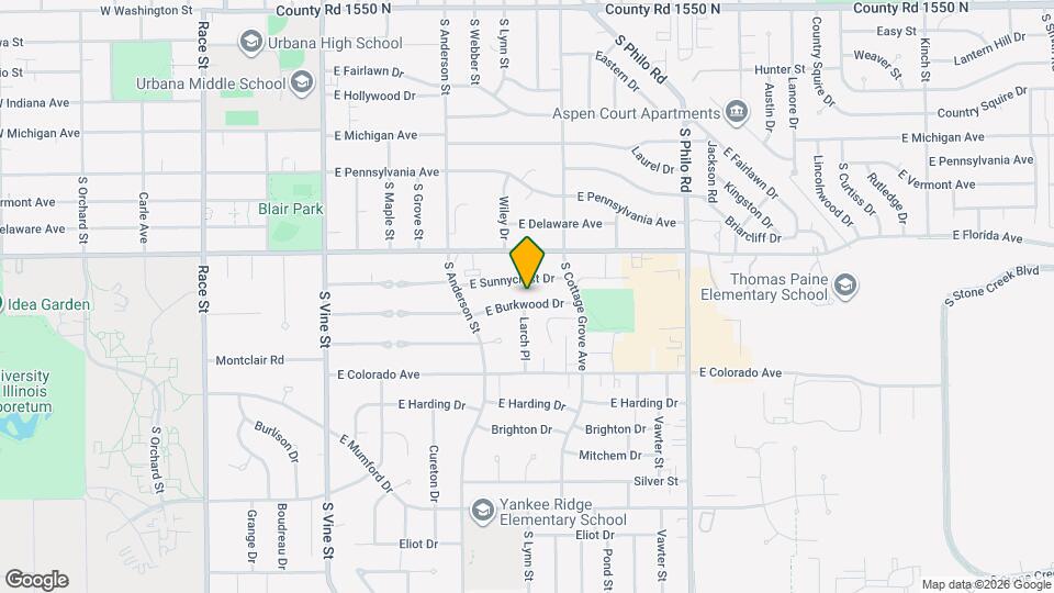 902 E Burkwood Dr Map and Location Details
