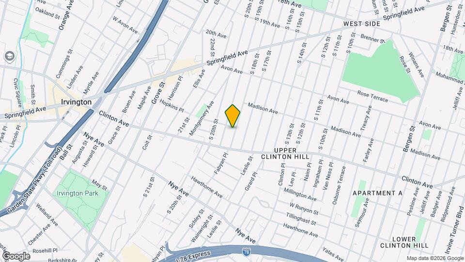 913 S 18th St Map and Location Details