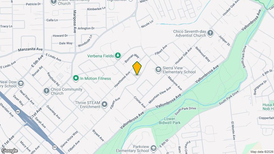 708 Douglas Ln Map and Location Details