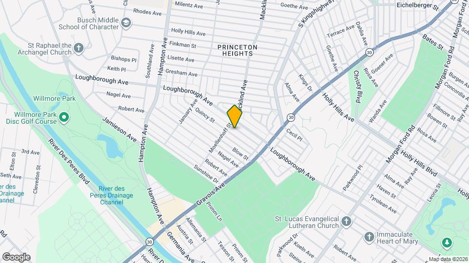 4981 Quincy St, Unit 1W Map and Location Details