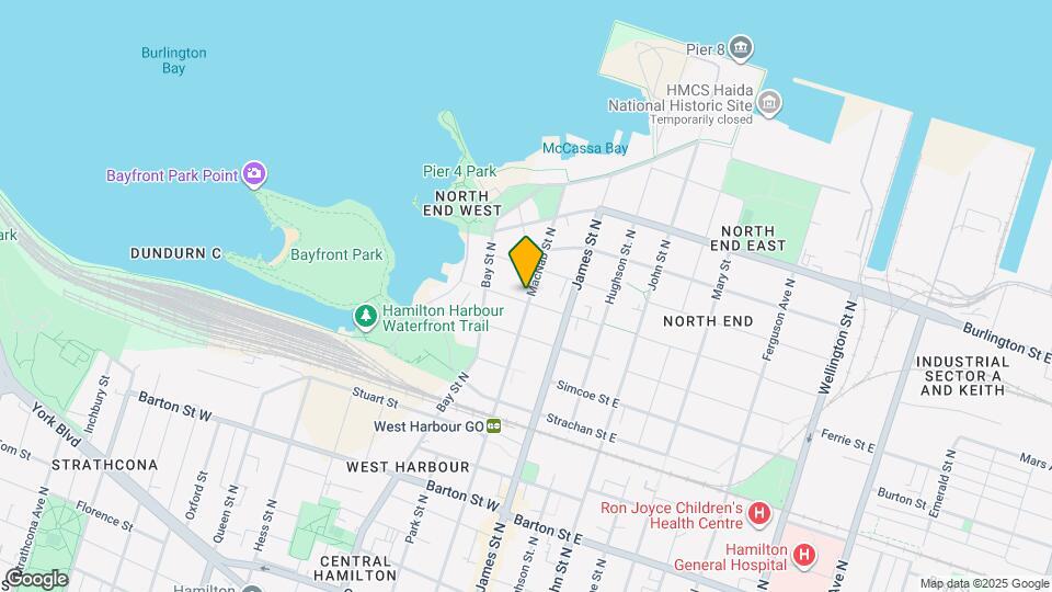 405 MacNab St N Map and Location Details