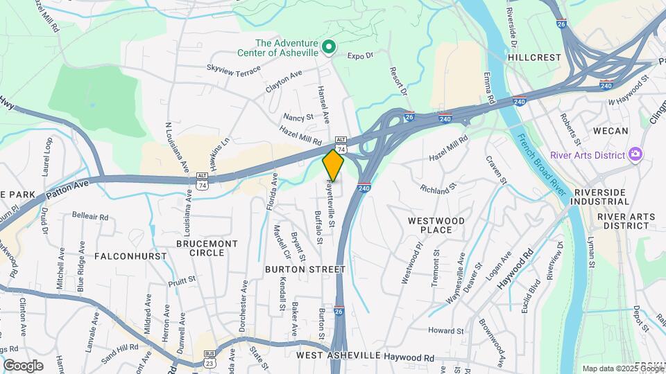 219 Fayetteville St Map and Location Details