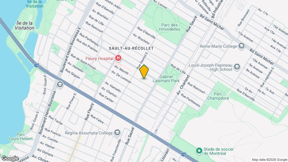 9933-9939 Merritt Av Map and Location Details