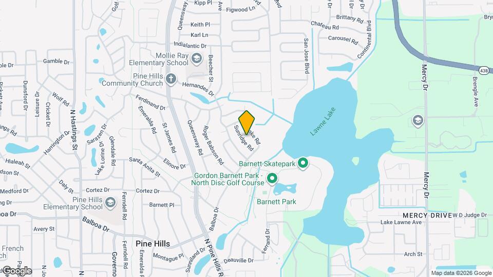 1413 Sunridge Rd Map and Location Details