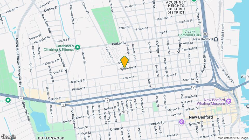 186 Sycamore St-Unit -2 Map and Location Details