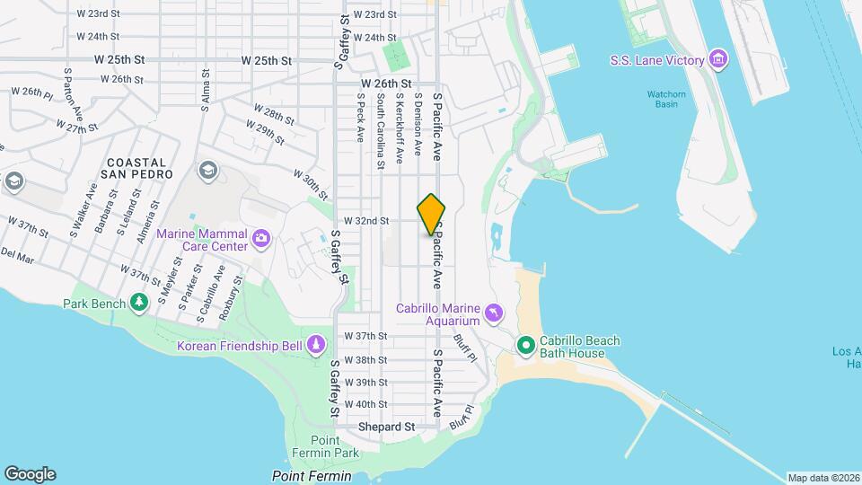 3241 S Pacific Ave Mapa y Detalles de la Ubicación
