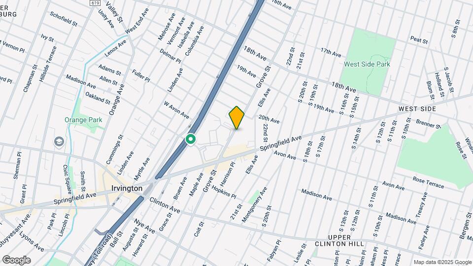 828 Grove St Map and Location Details