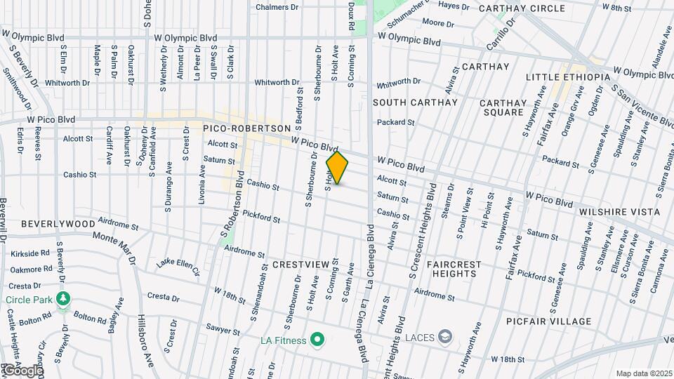 8556 Saturn St Mapa y Detalles de la Ubicación