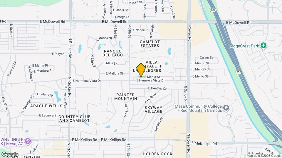 6453 E Menlo St Mapa y Detalles de la Ubicación