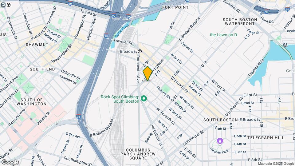 40 B St Map and Location Details
