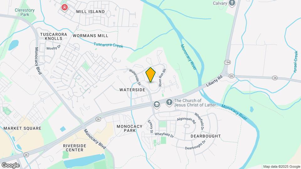 8207 Blue Heron Dr Map and Location Details