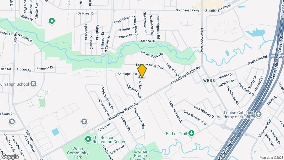 6715 White Tail Ln Map and Location Details