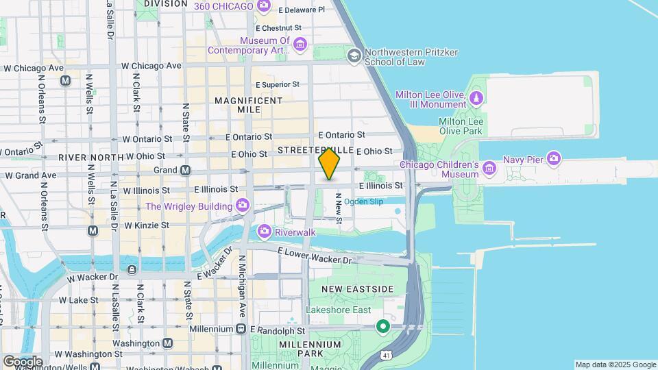 228 E Illinois St Map and Location Details
