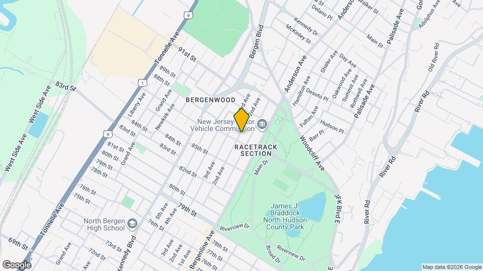 8710 2nd Ave Map and Location Details