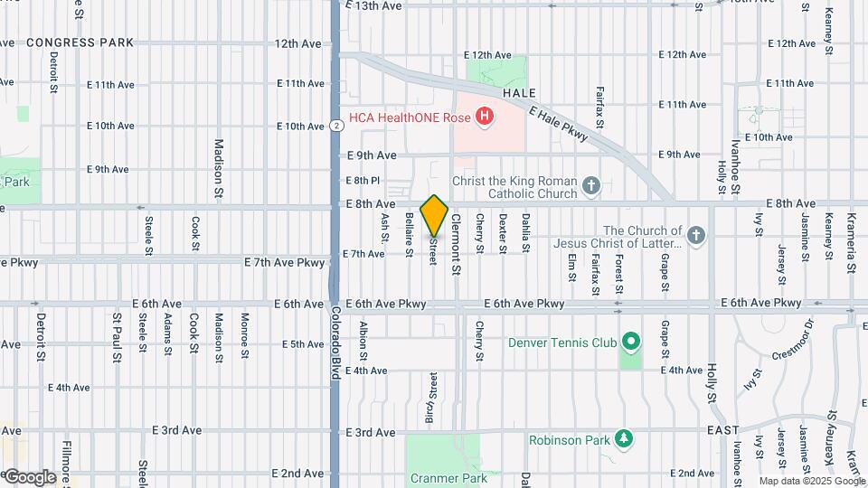 740-746 Birch St Map and Location Details