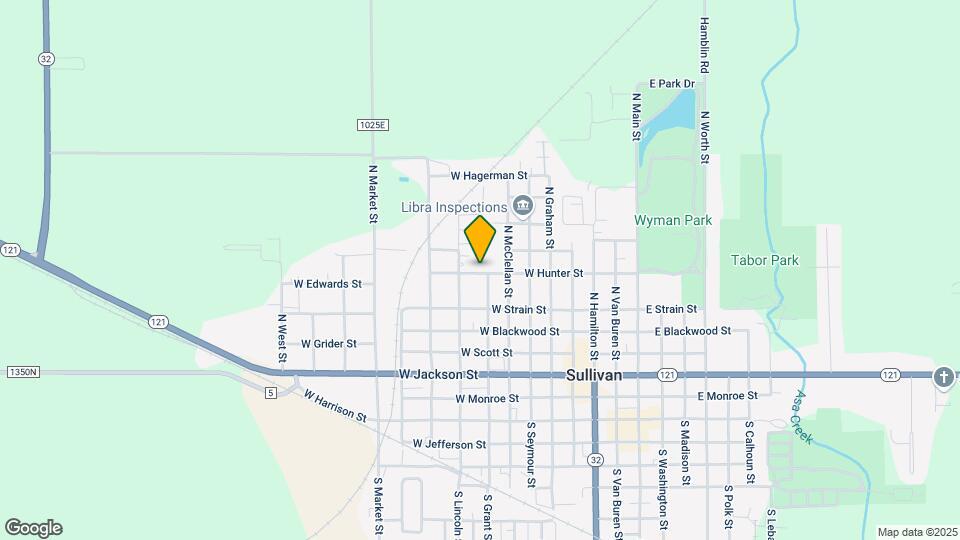 722 W Hunter Mapa y Detalles de la Ubicación