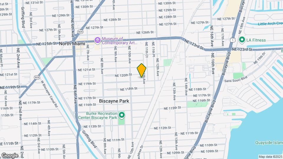 1065 NE 119th St Map and Location Details