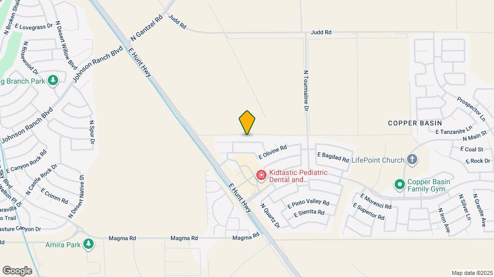 2502 E San Manuel Rd Mapa y Detalles de la Ubicación