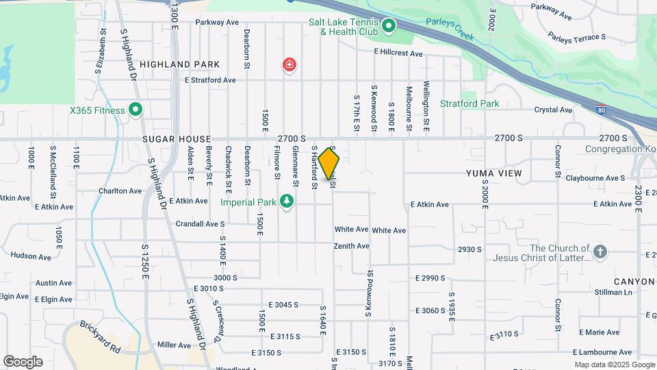 2792 S Imperial St Map and Location Details