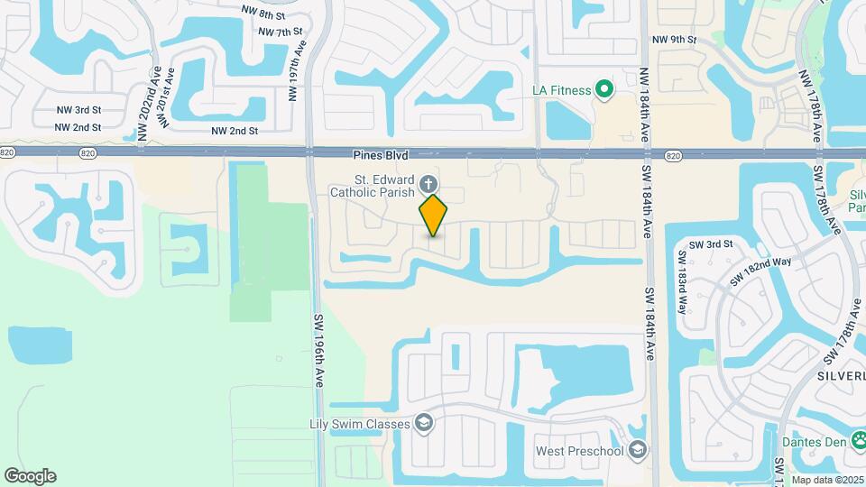 345 SW 191st Ave Map and Location Details