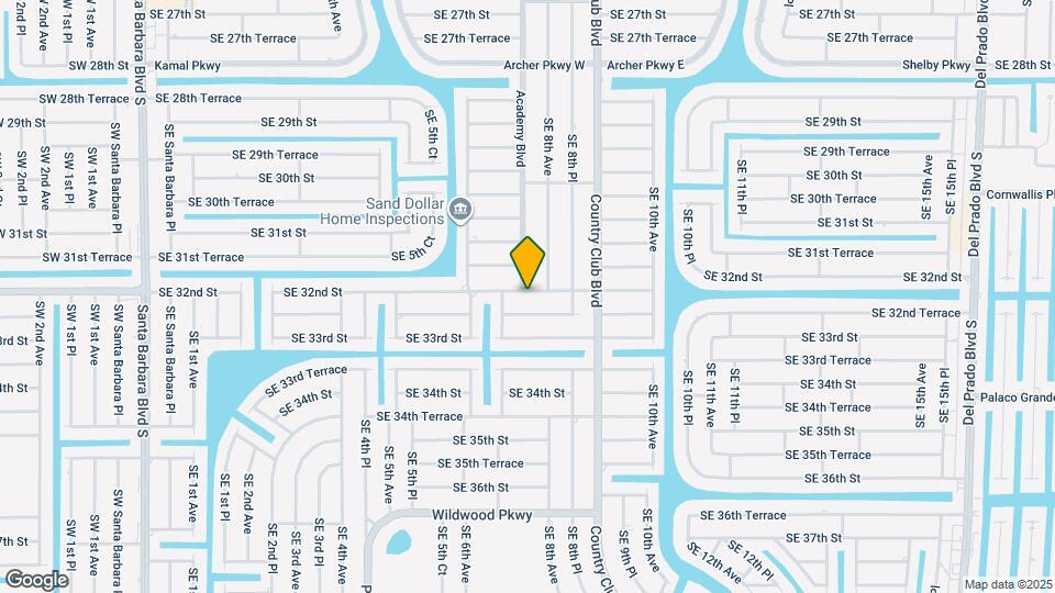 634 SE 32nd St Map and Location Details