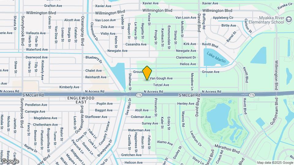 12038 Tetzel Ave Map and Location Details