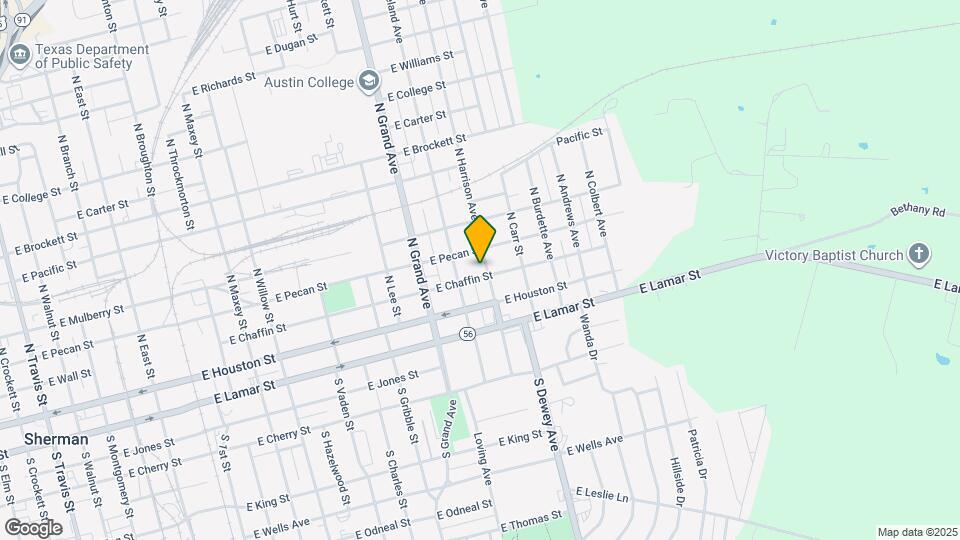 202 N Harrison Ave Map and Location Details