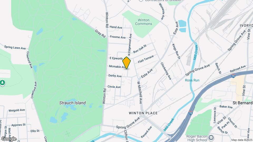 4559 N Edgewood Ave Map and Location Details