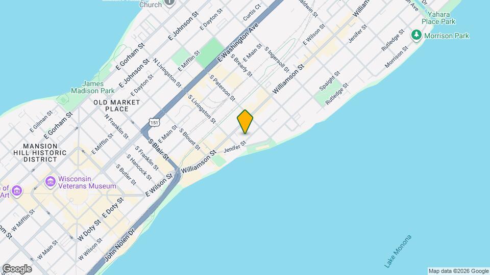 820 Jenifer St Mapa y Detalles de la Ubicación